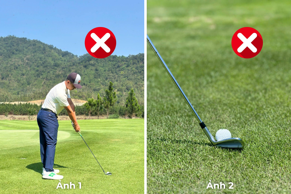 Nguyên nhân dẫn đến lỗi shank bóng rất đa dạng, nhưng thường xoay quanh ba yếu tố chính: nhịp đánh (timing) chưa ổn định, cánh tay cùng thân người không đồng đều trong quá trình downswing, và hông duỗi quá sớm (early extension). Hậu quả là người chơi có xu hướng đánh bóng vào phần cổ gậy, khiến bóng bay mạnh sang phải và thiếu lực. Điều này không chỉ làm lệch đi quỹ đạo bóng mà còn dễ gây tâm lý chán nản, mất tự tin trong những cú đánh tiếp theo. 